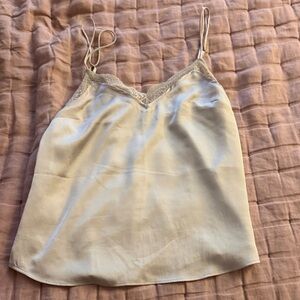 Abercrombie & Fitch Satin Lace Camisole